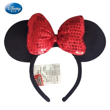 Disney Oblečenie pre Mickey Mouse, Minnie Mickey Disneyland Edition Headdress Vlasy Kapely Princess Hlavu Hoop Dievčatá, Hračky pre deti Darček