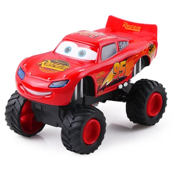 Disney Pixar Cars Blesk Mcqueen Monster Vytiahnuť Späť Blikajúce Cruz Ramirez Diecast Model Auta Hračky Dávajú Deti Obľúbené Darčeky