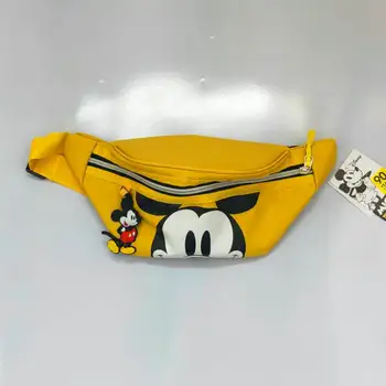 Disney ' s new Mickey mužov a žien pás taška Mickey Mouse taška cez rameno hrudníka taška chlapci dievčatá kabelka