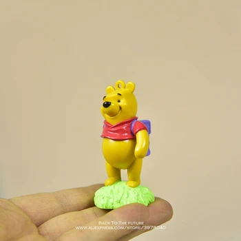 Disney Winnie the Pooh 5,5 cm Akcia Obrázok Anime Dekorácie Zber Figúrka mini bábiky Hračky model pre deti darček