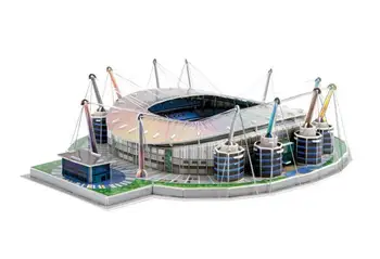 DIY 3D Puzzle štadión Skladačka Svete Futbalový Štadión puzzle Futbalové Ihrisko Montované Budovy Model Puzzle, Hračky