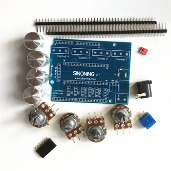 DIY Akryl robotické rameno robota pazúr arduino auta 4DOF hračky Mechanické chytiť Manipulátor DIY SNAM1900