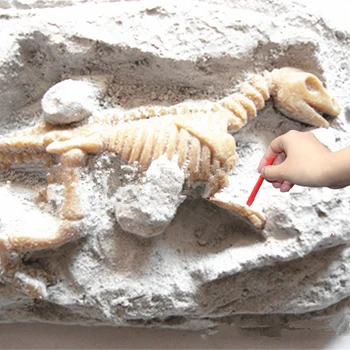 DIY Archeologických vykopávok fosílie dinosaurov Dieťa darček malé výrobné technológie vzdelávania
