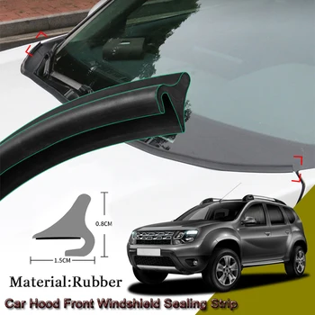 DIY Auto Tesniace Pásy Windshied Spojler Výplň Chráni Hrany Weatherstrip Pásy Nálepky Príslušenstvo Pre Renault Duster 2016-2020