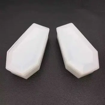 DIY Crystal Epoxidové Formy Úložný Box Formy Tmavé Upír Rakva Vysoké Zrkadlo Remesiel Tvorby Plesní