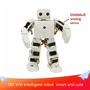 DIY Robot ViVi Inteligentný Robot Výučby Toy Model 3 Voliteľné Farby Zodpovedajúce Vyhradená Servo a Ovládací Panel sú Voliteľné