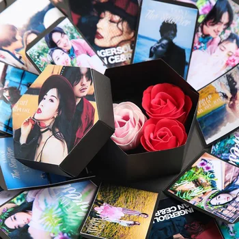DIY Ručné Prekvapenie Album Lásky Dar, Nálepka Box pre Manželstva Návrhy, Takže Prekvapenie Narodeninové oslavy Foto Výročie
