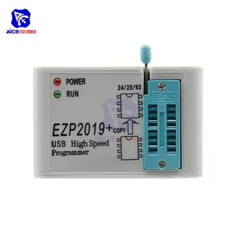Diymore EZP2019+ High Speed USB SPI Falsh Univerzálny Programátor Čip Zariadenia Podporu 32M Flash 24 25 93 EEPROM 25 systému Bios (Flash Chip
