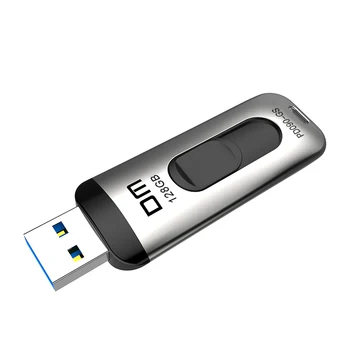 DM USB3.0 Flash USB3.0 High-Speed Disk 64 G 128G 256G kl ' úč Prenosné Palcom Jednotku Kovové Veľká-Kapacita U Diskov