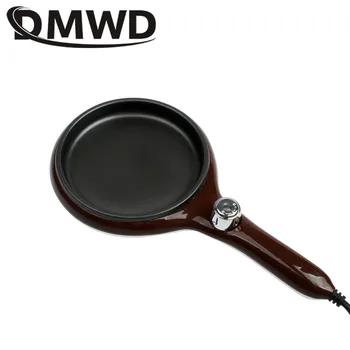 DMWD Multifunkčné Elektrické mini vajíčko omeleta Palacinky Elektrické Vyprážaný Rezeň Panvice-Non-Stick Varené vajcia kotla parník