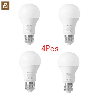 Dodávaný Predaj Youpin Philips Smart Biele LED E27 Žiarovka, Svetlo APLIKÁCIE, WiFi Skupiny Vzdialenej Kontroly 3000k-5700k 6.5 W 450lm 220-240V 50/60
