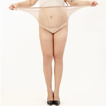 DOIAESKV 10D Plus Veľkosť Pantyhose Ženy pančuchové Nohavice Ultra-tenké Nylon Anti-hook Roztrhnutiu Super Elastické, Veľkosť Neviditeľné Tesné