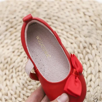 Dolakids Jar štýl nová vrchná vrstva cowhide topánky ručne vyrábané kožené topánky rez princezná topánky originálne kožené topánky 1-8 rokov