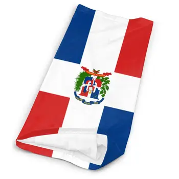 Dominikánska Republika Vlajka Tvári Šatku S 2 Ks Filtrom Multi-purpose Šatku hlavový most na koni maska