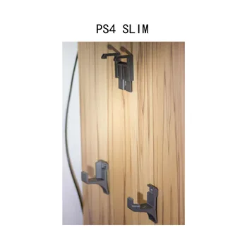 Doplnok na Stenu Držiak pre PlayStation 4 PS4 Slim Pro Herné Konzoly Pad Wall Mount Stojan pre PS4 Slim Pro