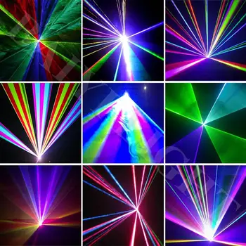 Doprava zadarmo 10W/30W RGB laser animácie skener dataprojektor ILDA DMX dance bar Xmas Party Disco DJ efekt Svetla fáze svetelná Show
