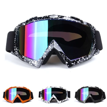 Doprava zadarmo bežecké lyžiarske okuliare na koni motocross prilba vetru zrkadlo okuliare na zjazdové sklo