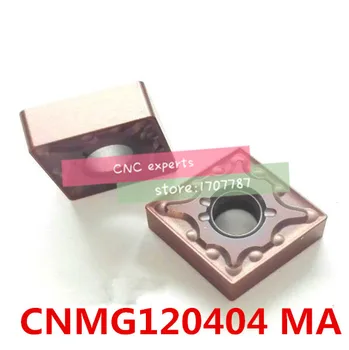 Doprava zadarmo CNMG120404-MA karbidu CNC vložky,CNC sústruhu nástroj,sa vzťahujú na nehrdzavejúcej ocele a spracovanie ocele, vložte MCKNR/MCLNR