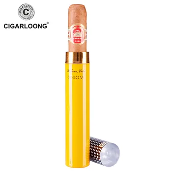 Doprava zadarmo COHIBA Gadget Prenosné Siglo VI Hliníkové Cestovné Cigaru Trubice Prípade Držiteľ MINI Humidor GH-101