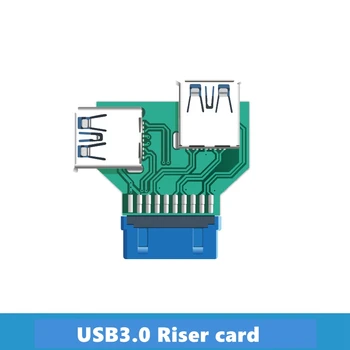 Doprava zadarmo Doska 19-pin usb3.0 kartu adaptéra 19pin Stúpačky karty NAS vstavané bootovacie USB adaptér karty