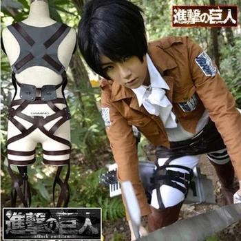 Doprava zadarmo Japonského komiksu, Anime Cosplay SNK Attaque sur Titan Shingeki pas Kyojin harnais ceinture grappin kostým