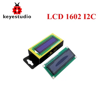 Doprava zadarmo !Keyestudio 16X2 1602 I2C/TWI LCD Displeja Modul pre Arduino UNO R3 MEGA 2560 White v Modrej farbe