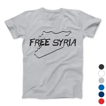 Doprava Zadarmo Letné Móda Zdarma Sýrii T-Shirt Letné Oblečenie Mužov
