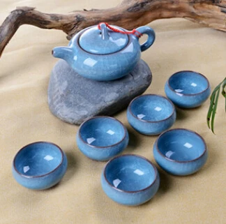 Doprava zdarma Elegantné Čínsky Keramické šálky, Originálne Kung Fu Čaj Nastaviť Chinaware čaj nastaviť Kanvica Šálku Čaju