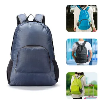 Dospelých Ľahký Packable Batoh Skladacia ultralight Vonkajšie Sklopné Praktické Cestovné Daypack Taška