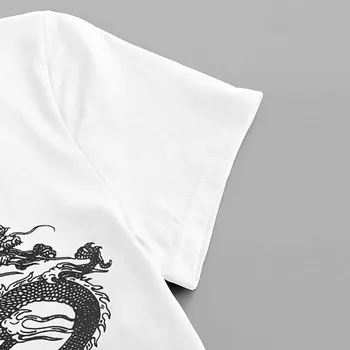 Dragon Tlačiť T-Shirt Ženy Krátky Rukáv Tumblr Bežné Nový Streetwear Hip Hop topy Harajuku Zábava Základné Dámske Letné tričko