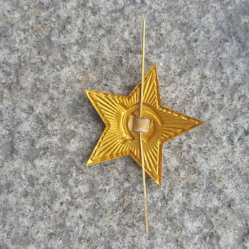 Druhej svetovej VOJNY WW2 Sovietskej Armády Spp Klobúk Odznak Červenej Hviezdy S Axe Replika 3 cm RU/402159