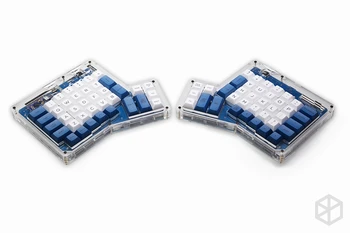 Dsa ergodox ergo pbt farbivo subbed keycaps pre vlastné mechanické klávesnice Infinity ErgoDox Ergonomické Klávesnice keycaps biela modrá