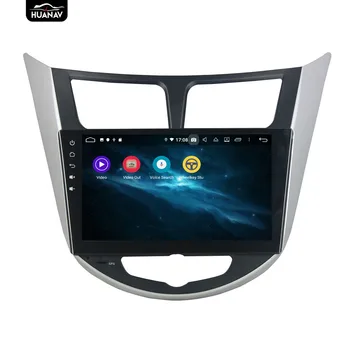 DSP Android 9 Auto DVD Prehrávač, GPS navigáciu Pre Hyundai Verna/Prízvuk/Solaris 2011+ auto rádio stereo multimediálny prehrávač vedúci jednotky