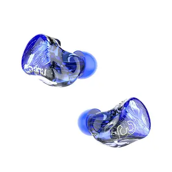 DUNU SA3 3BA Triple Ovládač HiFi Music In-ear Slúchadlá s 3D Vytlačené Shell Ručne maľované Modularitou Odnímateľný 0.78 mm 2Pin Kábel