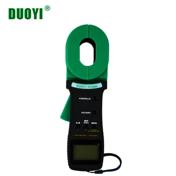 DUOYI DY2300 Digitálne Svorka na Zemi Odpor Tester S 99 dátových bodov USB, prenos High Presnosť Zemi Odpor Meter