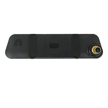 Duálny Objektív Auta DVR Kamera Spätného Zrkadla Dvr Autá Dash Cam FHD 1080P Noc Parkovanie videorekordér Registrator Videokamera