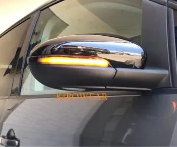 Dynamické LED Zase Signálu pre VW Golf MK6 GLAXAY 6 R20 MKVI R linka GTD 2009 2010 2011 2012 bočné zrkadlo svetlo flasher