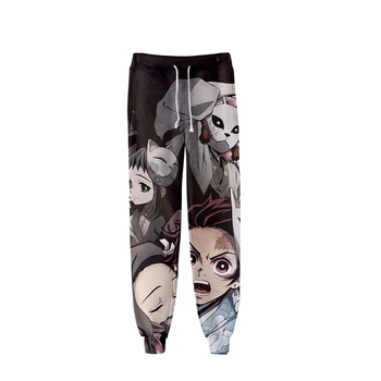 Démon Vrah: Kimetsu Č Yaiba Komiksu, Anime 3D Nohavice Kreslených Nohavíc Mužov Sweatpant Japonsko Jogger Harajuku Streetwear 2019