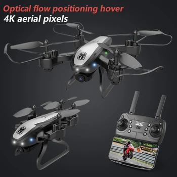 EBOYU XKY KY909 WiFi FPV RC Drone 4K/1080P širokouhlý HD Kamery, LED Svetlá Optický Tok nadmorská Výška Podržte tlačidlo RC Quadcopter Drone -20min