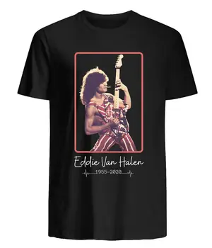 Eddie Van Halen RIP R. I. P T-Tričko UNISEX TRIČKO Veľkosť S-3Xl Nové Tričko Pre Fanúšikov
