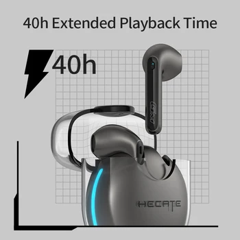EDIFIER GM5 tws herné slúchadlá Qualcomm aptX Bluetooth V5.2 nízku latenciu 40h Predĺžiť Čas Prehrávania pravda, bezdrôtové herné slúchadlá