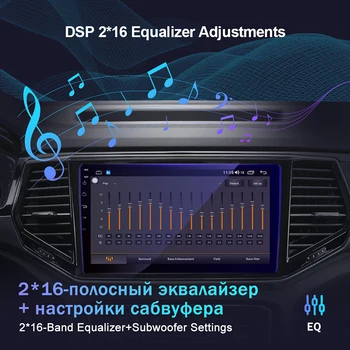 EKIY Blu-ray IPS DSP Android 10 autorádia 6+128G Pre Volvo XC60 2009-2012 Stereo Multimediálny Prehrávač, GPS Navigáciu BT Carplay DVD