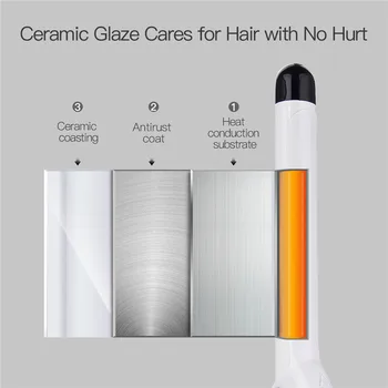 Elektrické 32mm Profesionálne Nano Ceramic Hair Curler Konštantná Teplota Curling Prútik Navi svoju vlnovú dĺžku Curl Vlasy Styling Nástroje 50