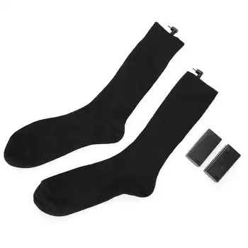 Elektrické Kúrenie Vyhrievané Ponožky Nohy Teplejšie Zimné Outdoorové Lyžovanie Teplo Zahustiť Ponožky pre Mužov/Ženy