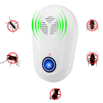 Elektrické Ultrazvukové Komárov Repelenty Plug Potkan Myš Myší, Pavúkov Hmyzu Pest Odstrašujúci Domov, Záhrady, Prípravky Na Kontrolu Škodcov Repeller