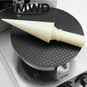Elektrické zmrzlinu kužeľ maker Palacinka baker kužeľ pečenie stroj krepové stroj na výrobu chrumkavé egg roll 1kw 110V 220V EÚ a USA plug