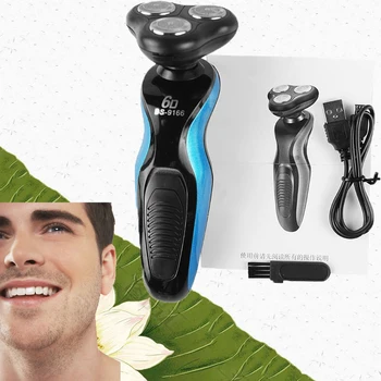 Elektrický Holiaci strojček 3D Plávajúce Mužov USB Nabíjateľné Elektrické Hair Clipper Silný Výkon Vlasy Cutter Head pre Mužov Dospelých Britva Umývanie