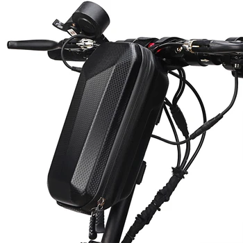 Elektrický Skúter držadlo Taška Nepremokavé EVA Prípade Pevného Skateboard Predné Vrecko na Bicykli Prenosné Prachotesný Cyklistické Časť