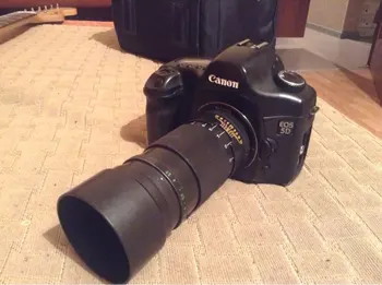 Elektronické AF Confirm M42 Mount Objektív Adaptéra pre Canon EOS 5D 7D 60D 50D 40D 500D 550D 600D Rebel T2i T3i 1100D