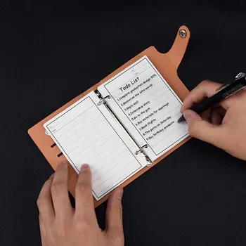 Elfinbook Mini Smart Opakovane Vymazateľné Faux Kožené Notebook Papierový Poznámkový Blok Denník Vestník Úradu Školy Cestovateľov Kreslenie Darček